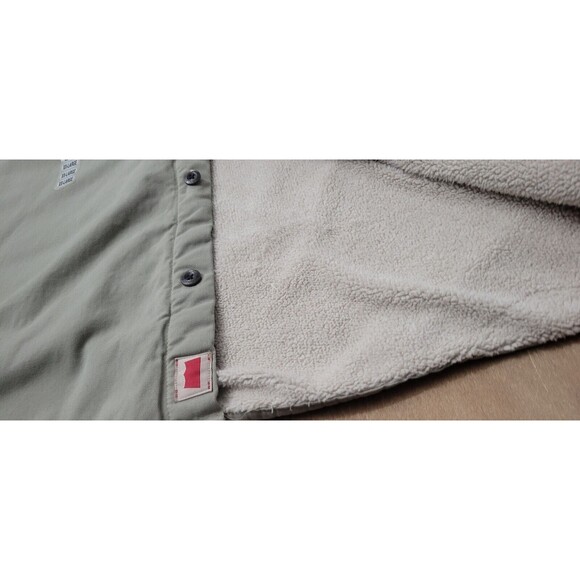 NEW! Levis Khaki Jacket Serpa Fleece Lined Mens Size 2XL Long Sleeve NWOT - Picture 6 of 12